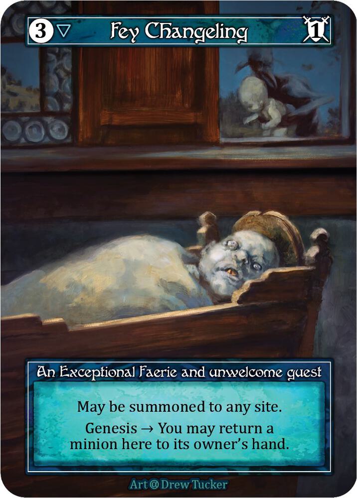 Fey Changeling (Foil), Alpha #522126