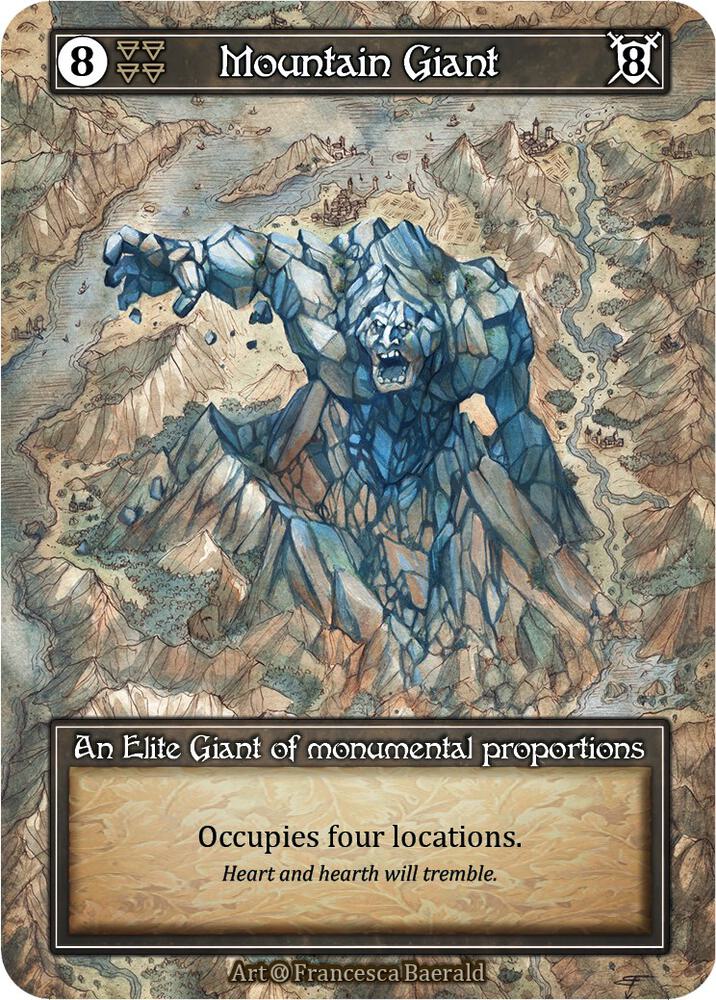 Mountain Giant (Foil), Alpha #522127