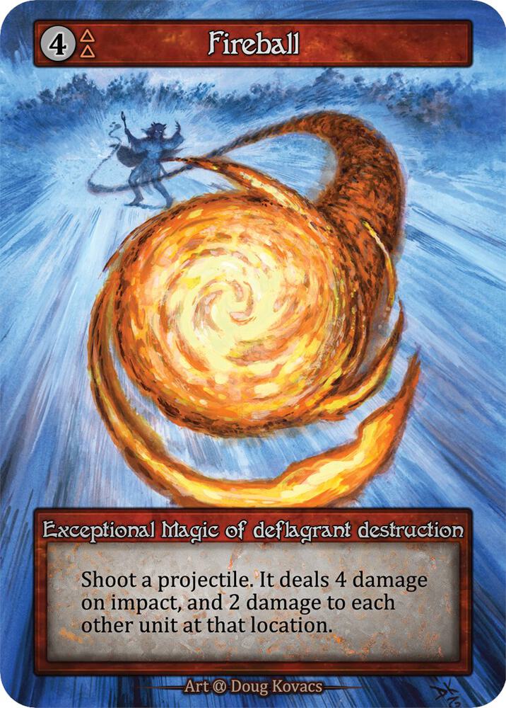 Fireball (Preconstructed Deck), Alpha #522138