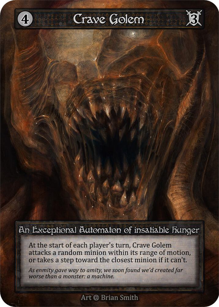 Crave Golem, Alpha #522139