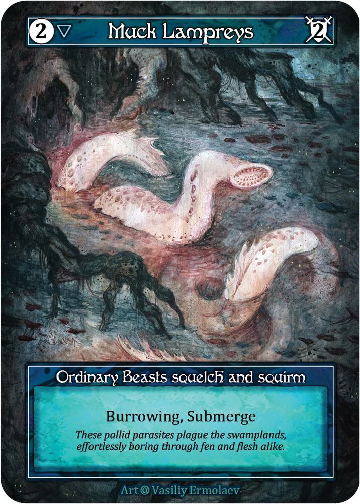 Muck Lampreys (Foil), Alpha #522140