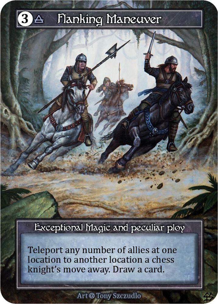 Flanking Maneuver (Foil), Alpha #522162