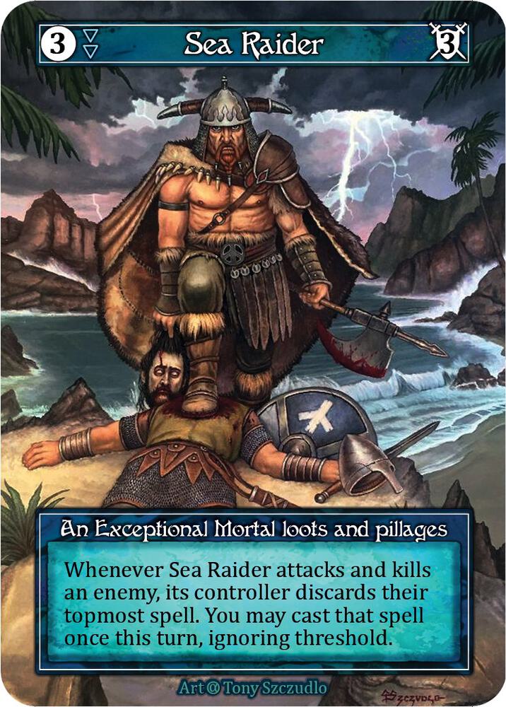Sea Raider (Foil), Alpha #522184