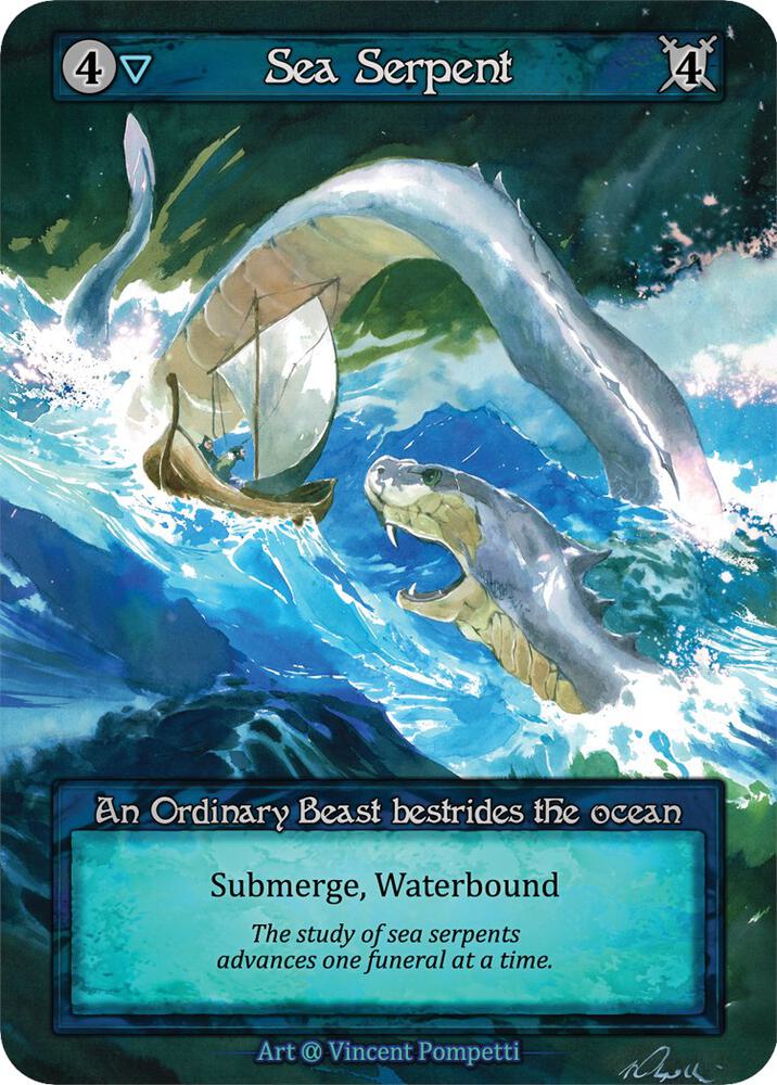 Sea Serpent (Preconstructed Deck), Alpha #522186