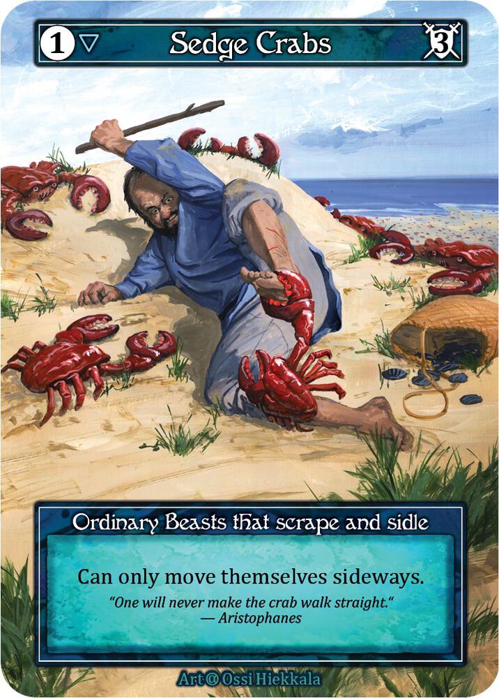 Sedge Crabs (Foil), Alpha #522192
