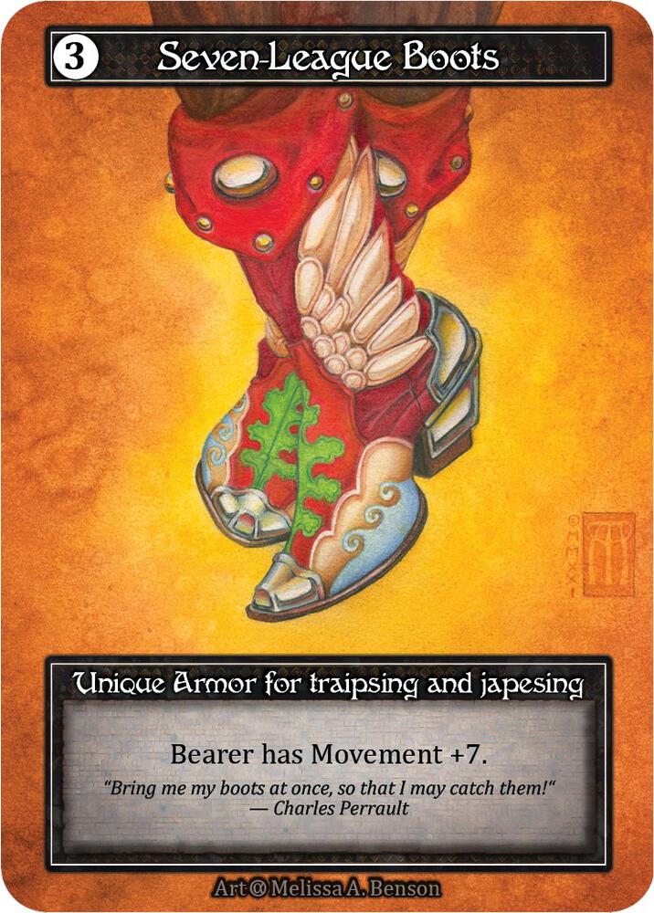 Seven-League Boots (Foil), Alpha #522218
