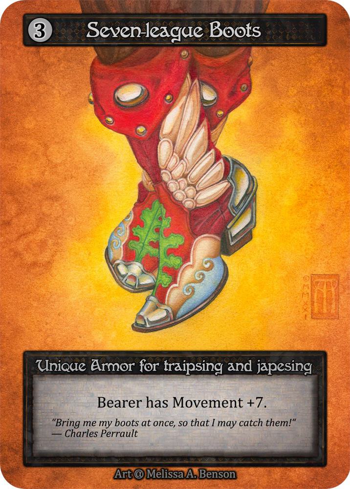 Seven-League Boots, Alpha #522219