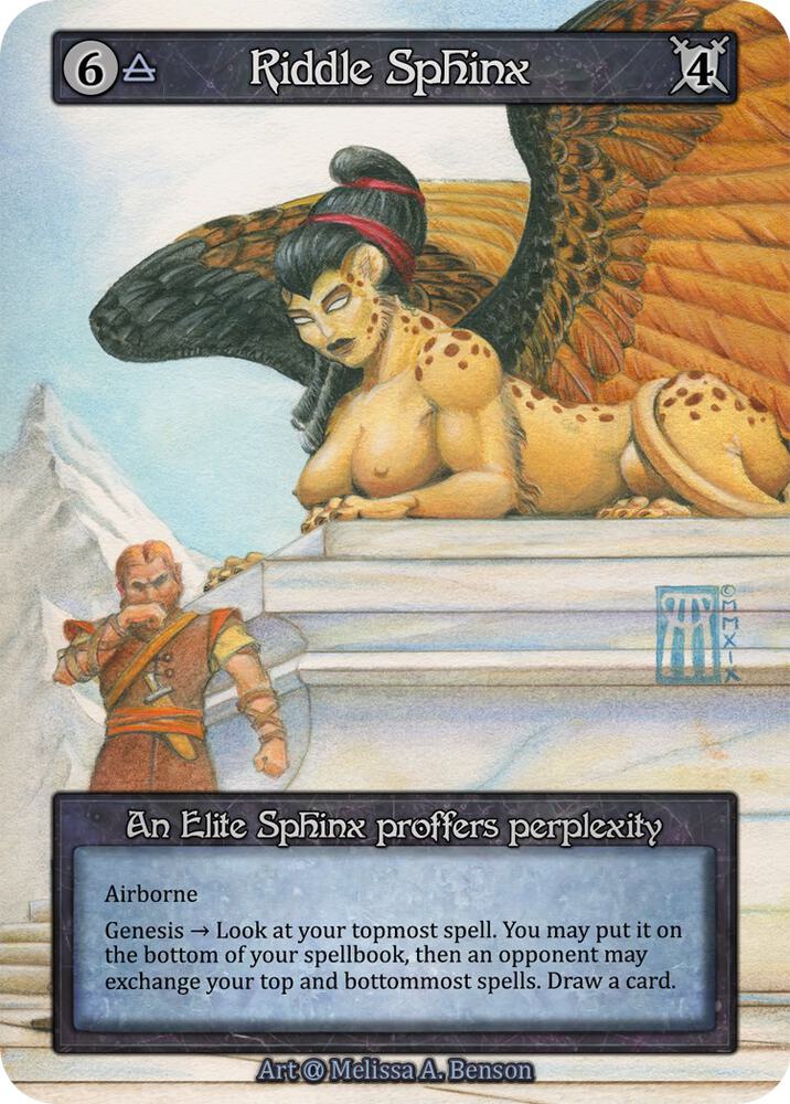 Riddle Sphinx, Alpha #522257