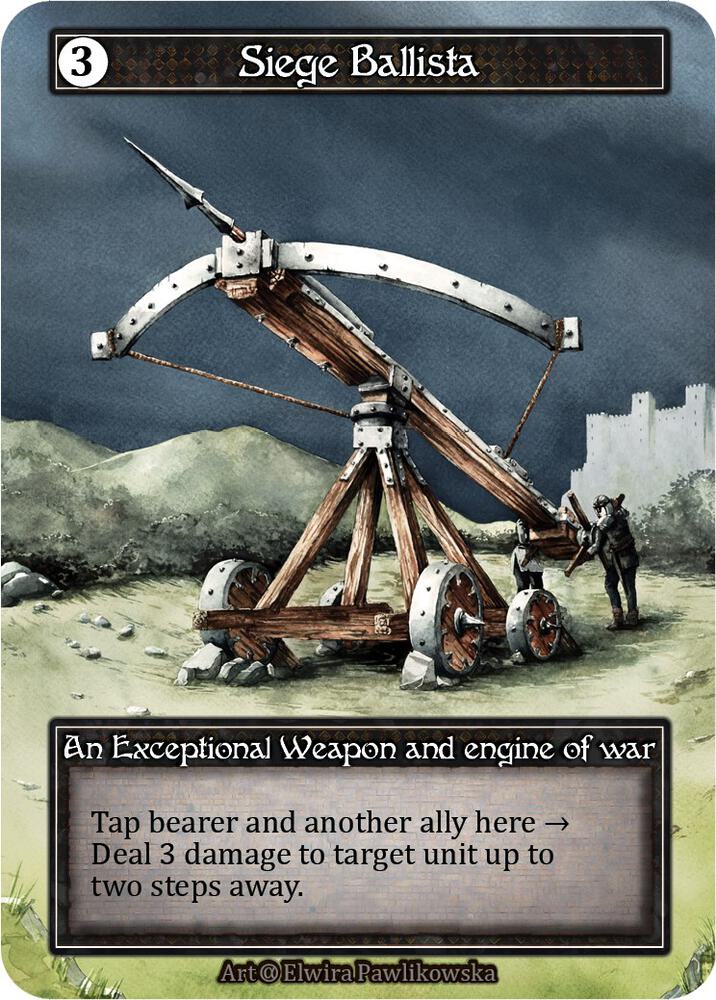 Siege Ballista (Foil), Alpha #522279