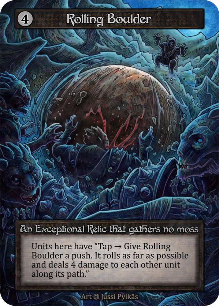 Rolling Boulder, Alpha #522280