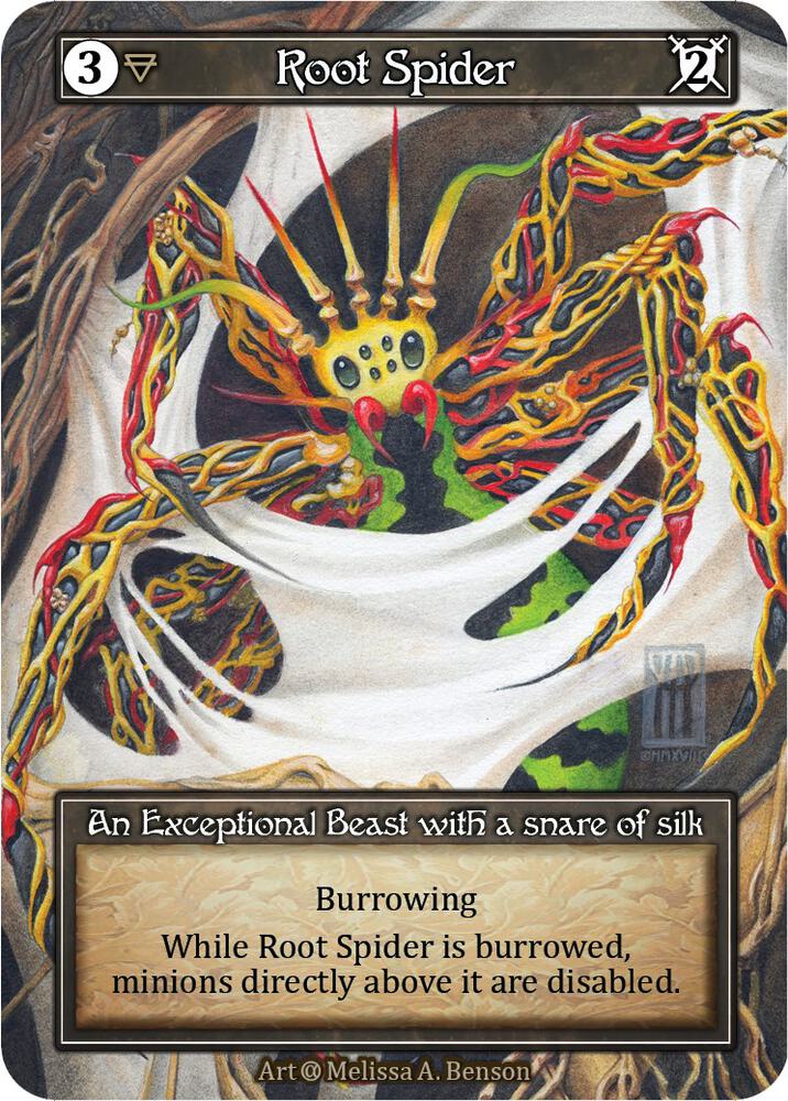 Root Spider (Foil), Alpha #522285