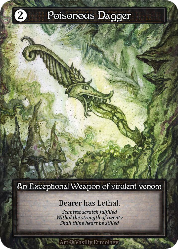 Poisonous Dagger (Foil), Alpha #522304