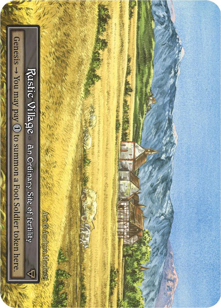 Rustic Village (Foil), Alpha #522306