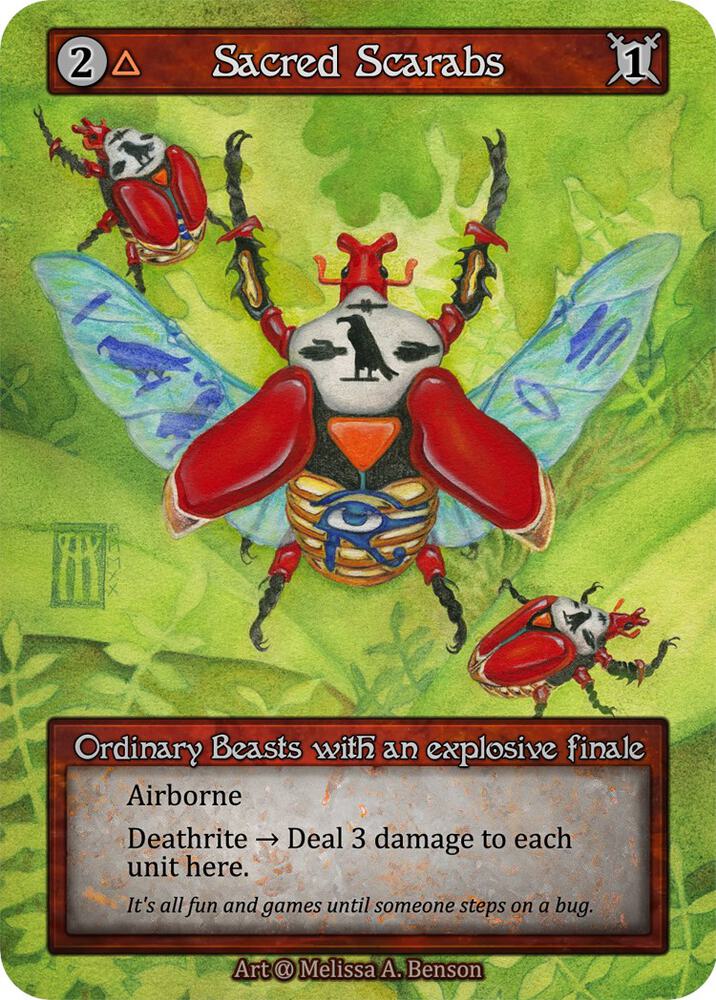 Sacred Scarabs, Alpha #522309