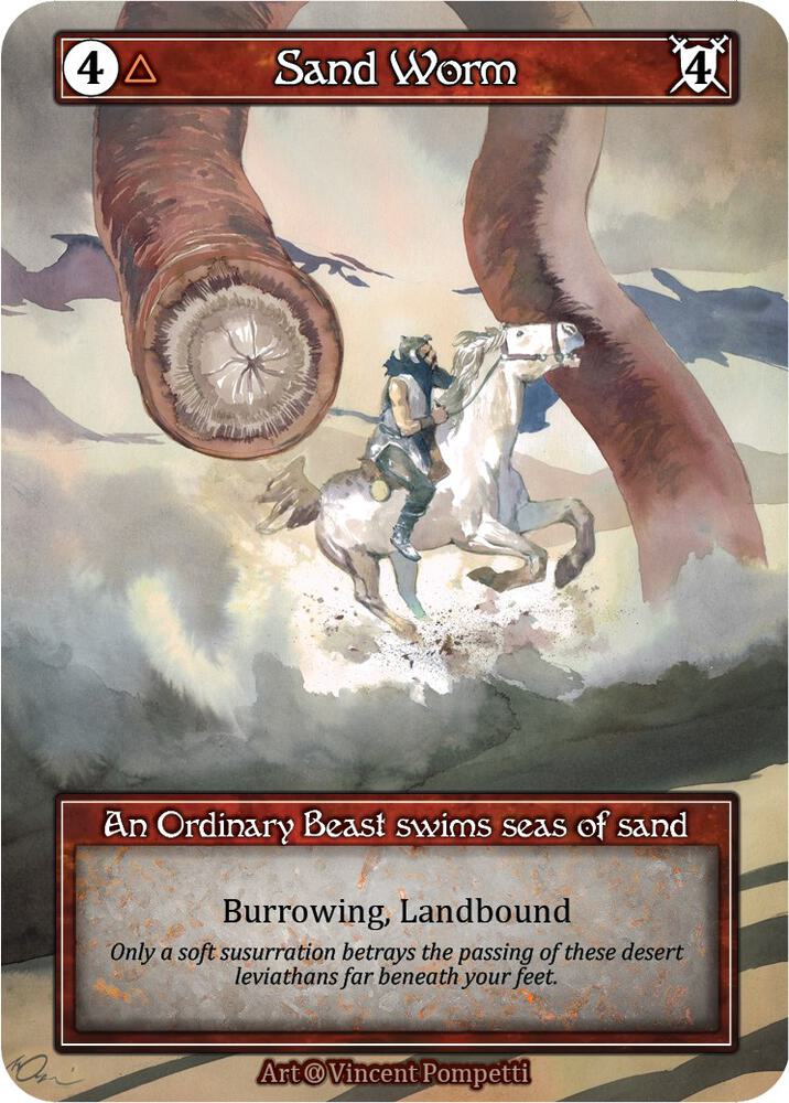 Sand Worm (Foil), Alpha #522315