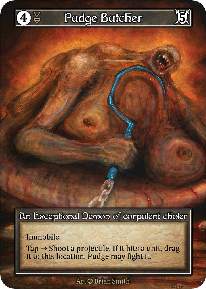 Pudge Butcher (Foil), Alpha #522335