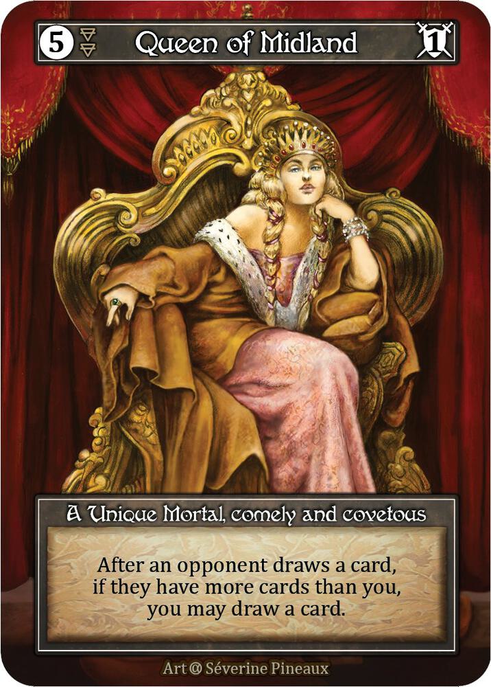 Queen of Midland (Foil), Alpha #522354
