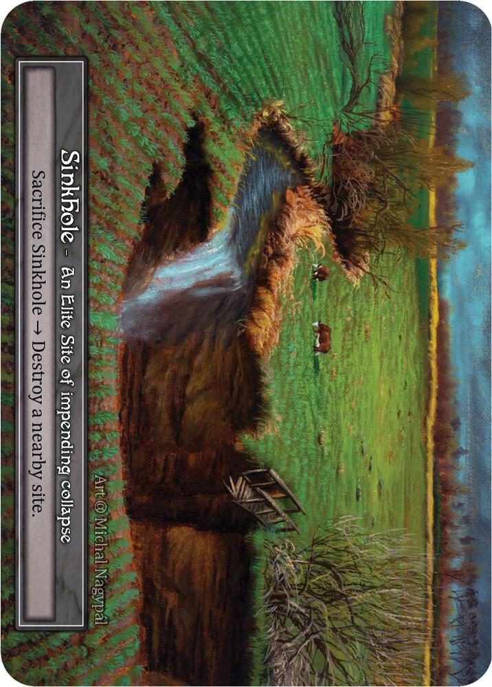Sinkhole (Foil), Alpha #522397