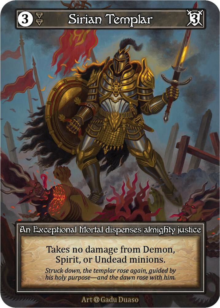 Sirian Templar (Foil), Alpha #522415