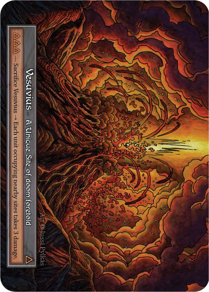 Vesuvius (Foil), Alpha #522429