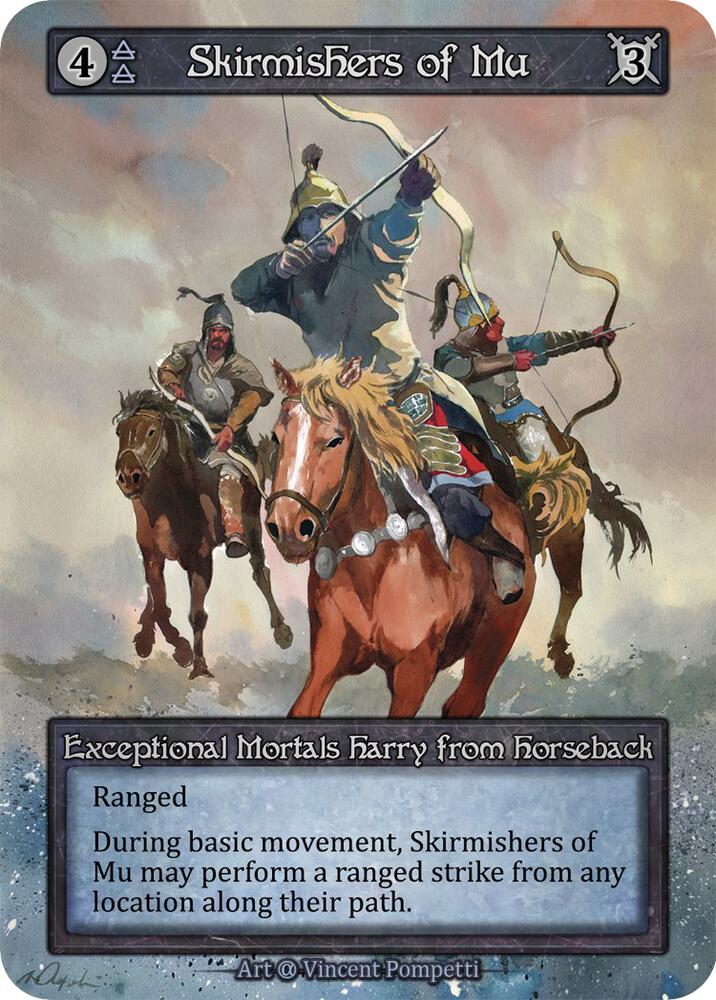 Skirmishers of Mu (Preconstructed Deck), Alpha #522435
