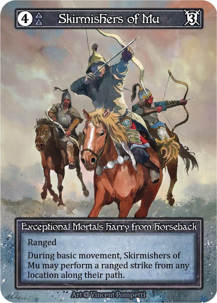 Skirmishers of Mu (Foil), Alpha #522436