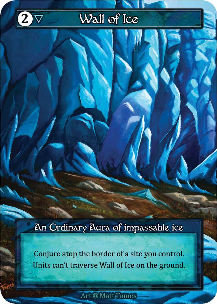 Wall of Ice (Foil), Alpha P522453