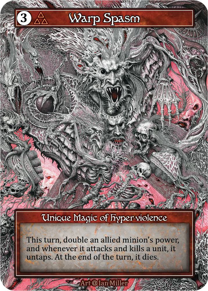 Warp Spasm (Foil), Alpha #522456
