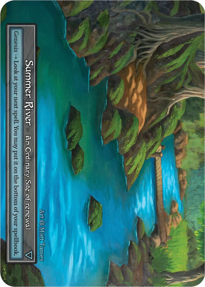 Summer River (Foil), Alpha #522460