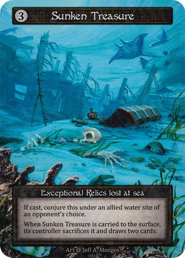 Sunken Treasure (Preconstructed Deck), Alpha #522476