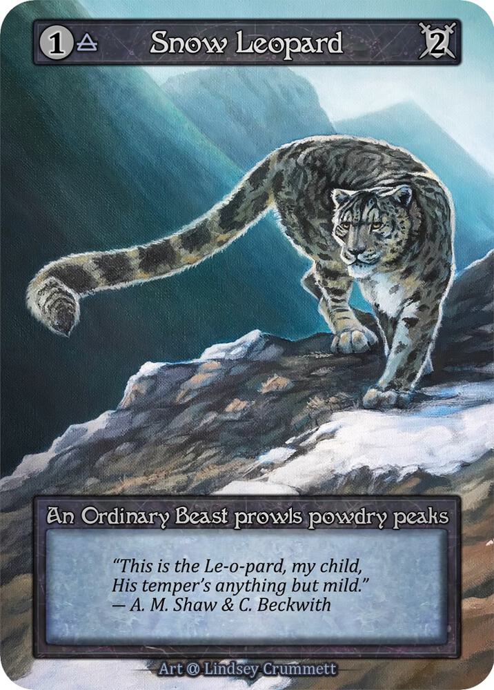 Snow Leopard (Preconstructed Deck), Alpha #522478