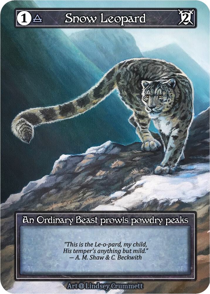 Snow Leopard (Foil), Alpha #522480