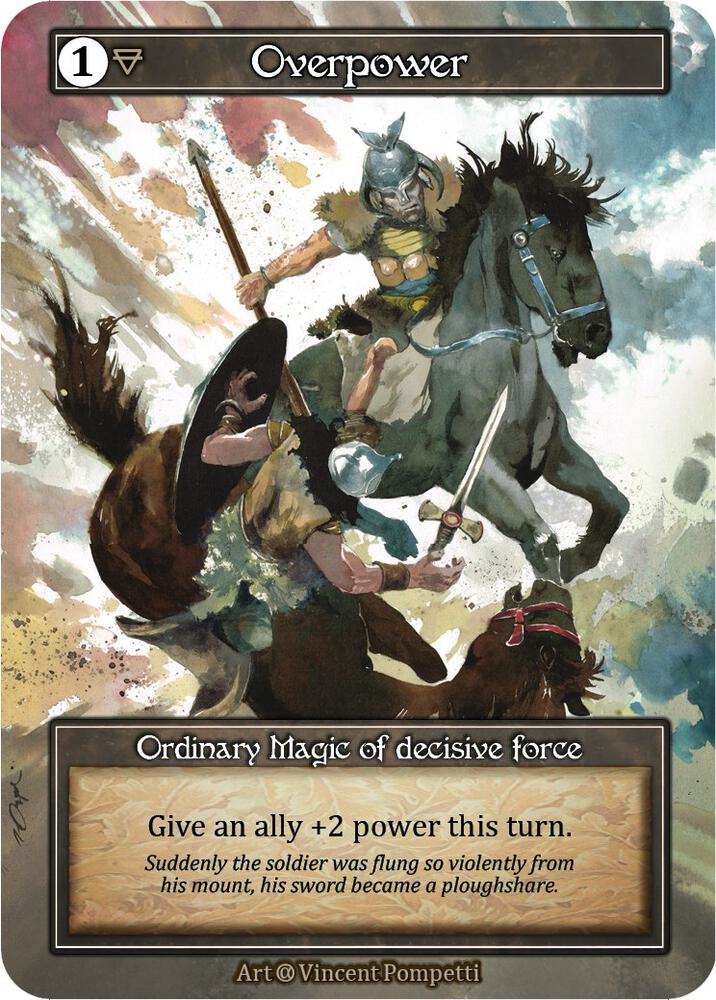 Overpower (Foil), Alpha #522502