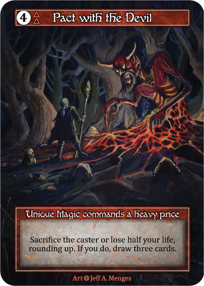 Pact with the Devil (Foil), Alpha #522523