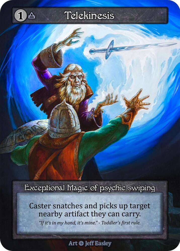 Telekinesis, Alpha #522526