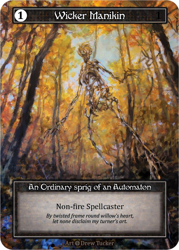 Wicker Manikin (Foil), Alpha #522529