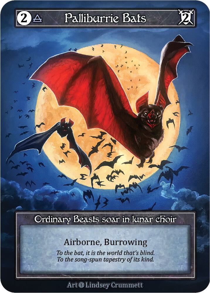 Palliburrie Bats (Foil), Alpha #522531