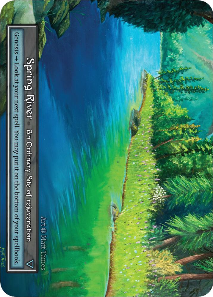Spring River (Foil), Alpha #522533