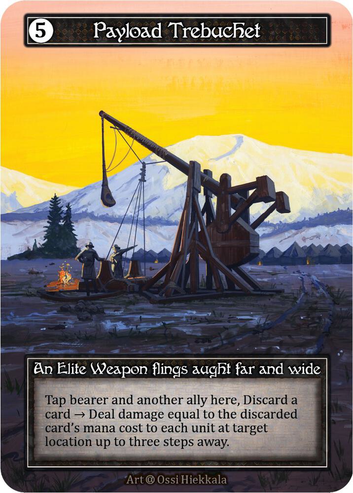 Payload Trebuchet (Foil), Alpha #522549