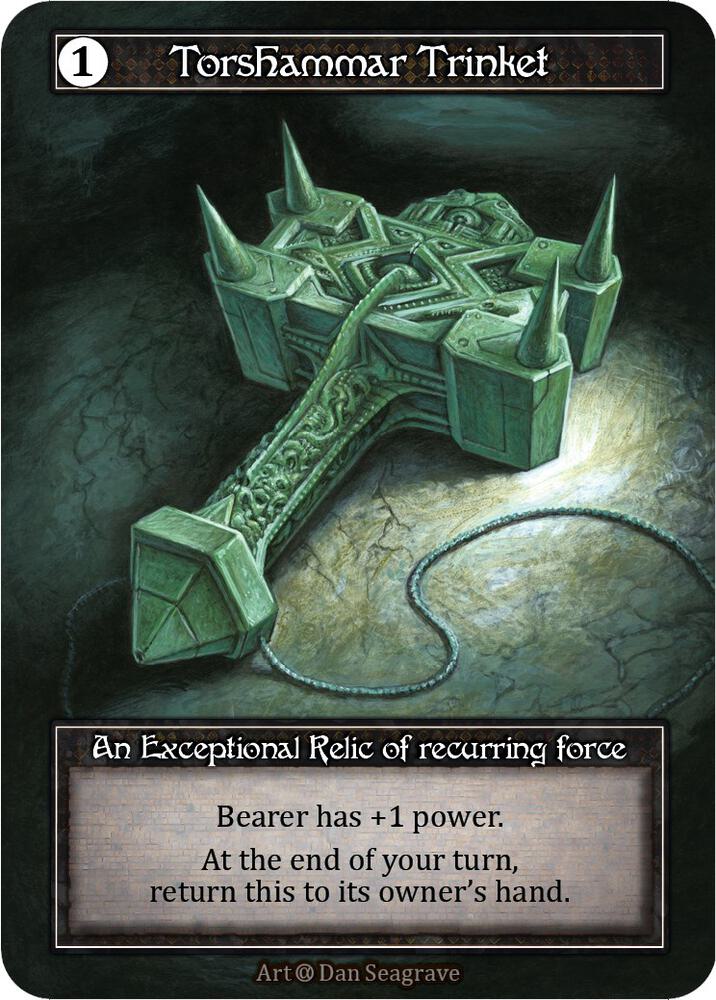Torshammar Trinket (Foil), Alpha #522569