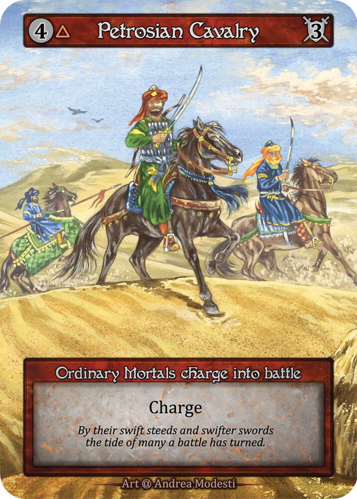 Petrosian Cavalry (Preconstructed Deck), Alpha #522571