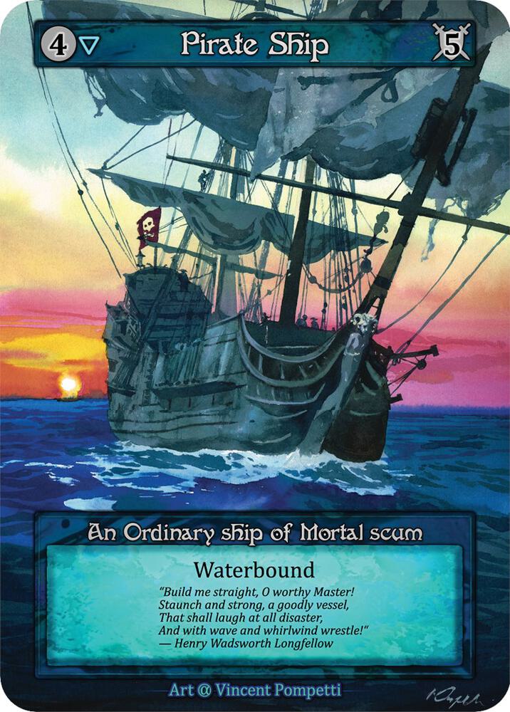 Pirate Ship (Preconstructed Deck), Alpha #522604
