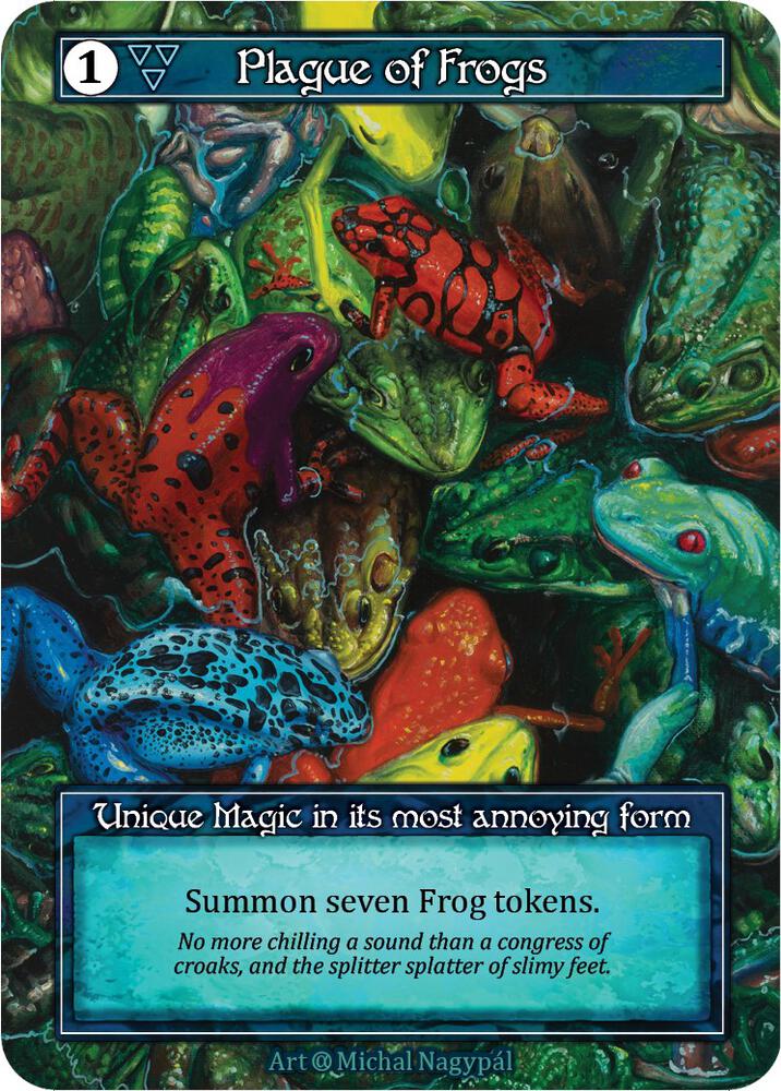 Plague of Frogs (Foil), Alpha #522609