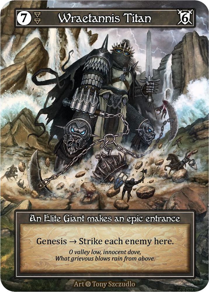 Wraetannis Titan (Foil), Alpha #522627