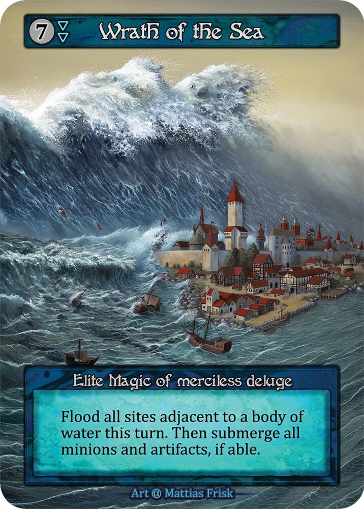 Wrath of the Sea (Preconstructed Deck), Alpha #522629