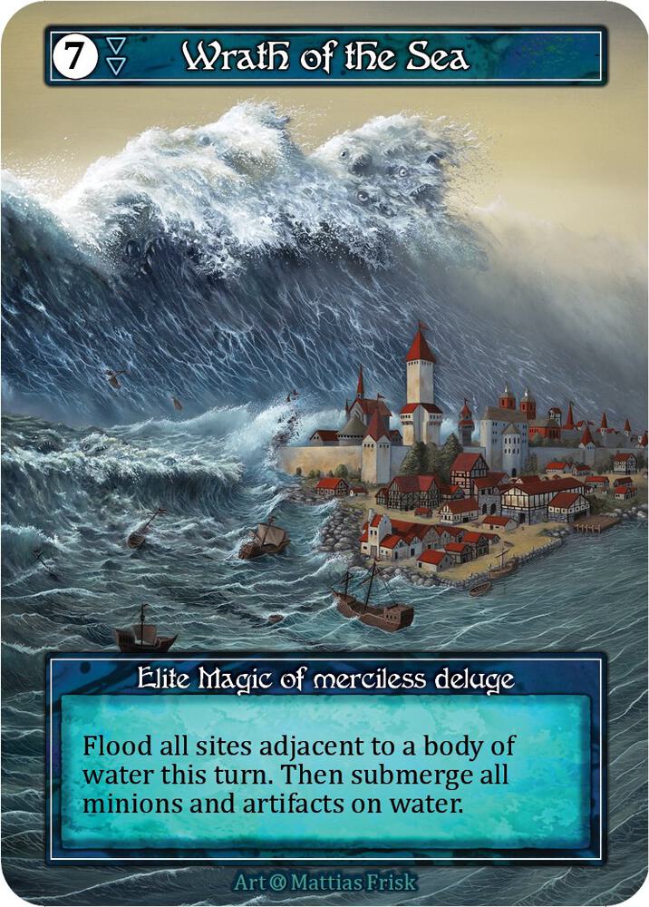 Wrath of the Sea (Foil), Alpha #522630