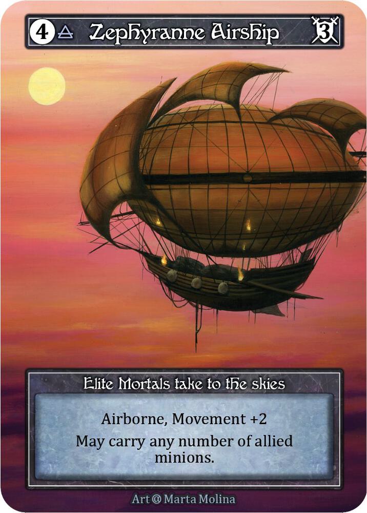 Zephyranne Airship (Foil), Alpha #522635