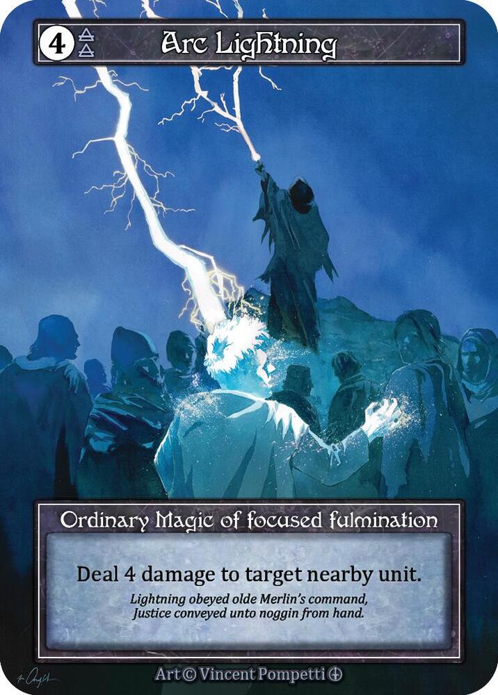 Arc Lightning (Foil), Arthurian Legends #585140