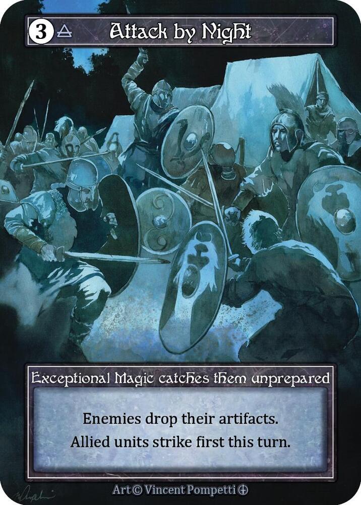 Attack by Night (Foil), Arthurian Legends #585142