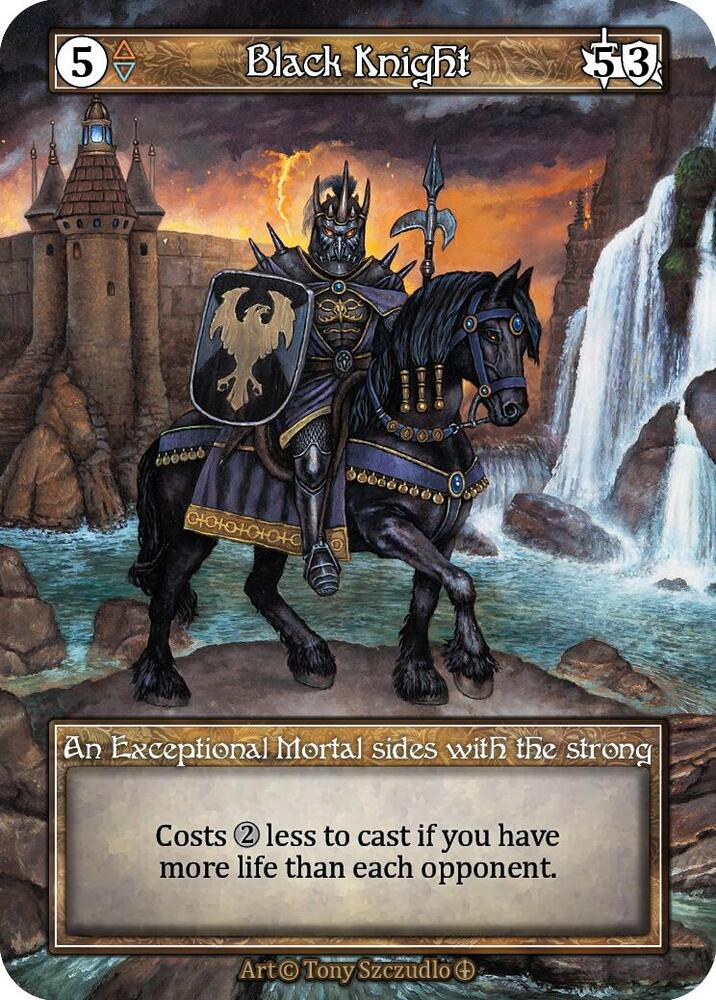 Black Knight (Foil), Arthurian Legends #585156